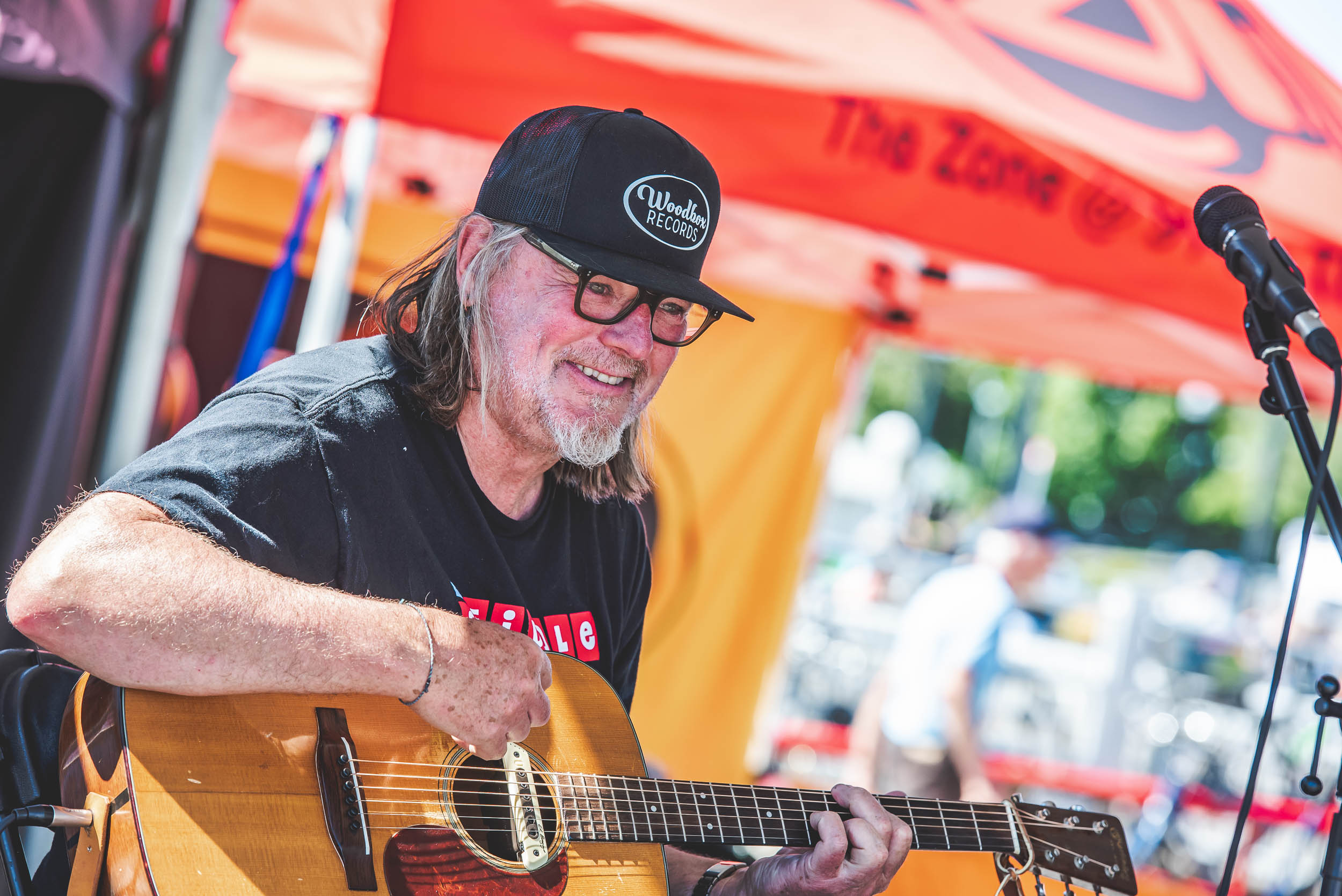 Crowds enjoying live music at BC CrabFest
